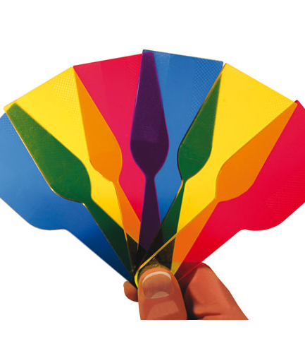 Clear colorful spatulas image