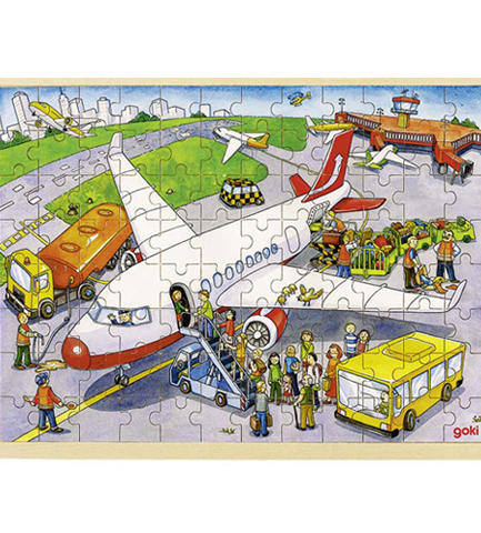 Airport Wooden Puzzle image