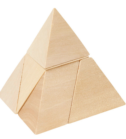 פאזל פירמידה משולשת  