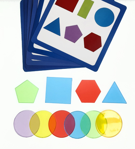 צורות הנדסיות 36 יח' 5 ס"מ  image