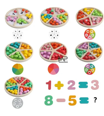 פאי פירות - מיון כמות וצבע